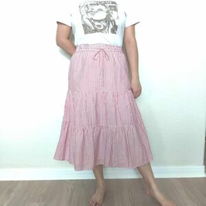 Talbot's Petite Cotton Skirt With Pockets
